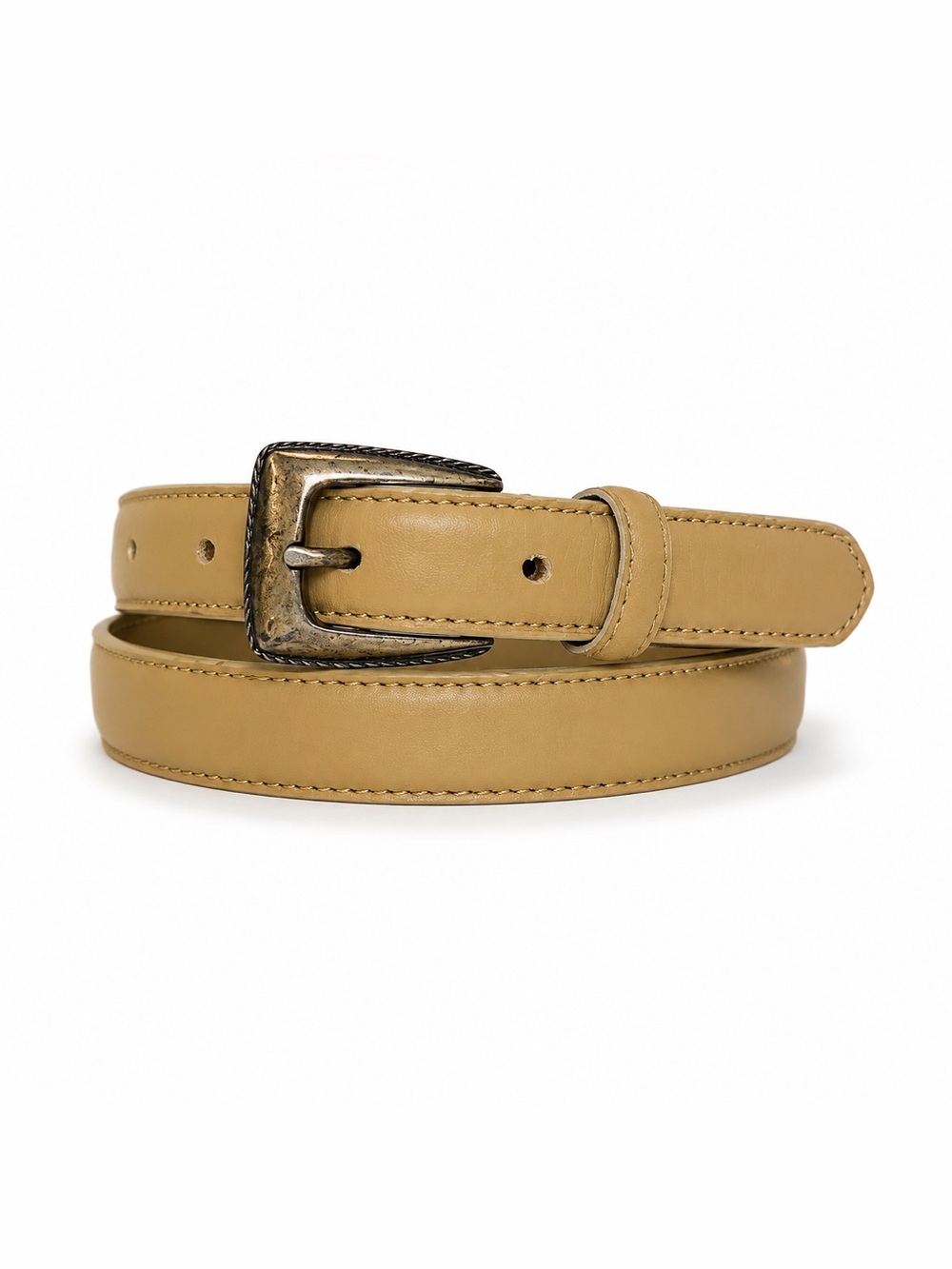Talbots Genuine Leather Belt Tan Camel Made in Italy Large